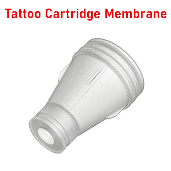 Tattoo cartridge silicone membrane component during manufacturing