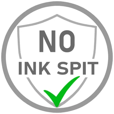 Tattoo cartridge no ink spit performance badge