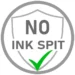 Tattoo cartridge no ink spit performance badge