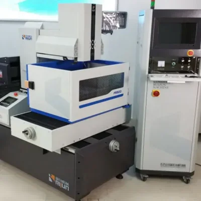 CNC EDM precision machine used in tattoo needle manufacturing for producing tapering dies and high-tolerance needle shaping tooling