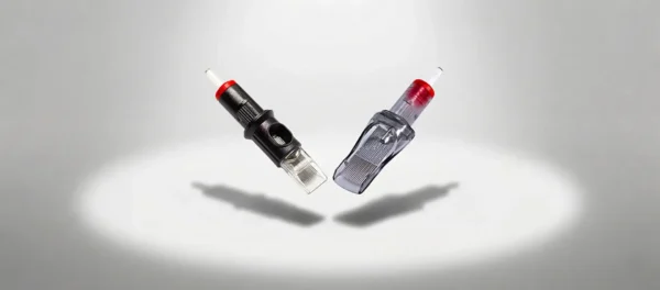 REBEL Precision Curved Magnum Tattoo Cartridges standard and open face configurations